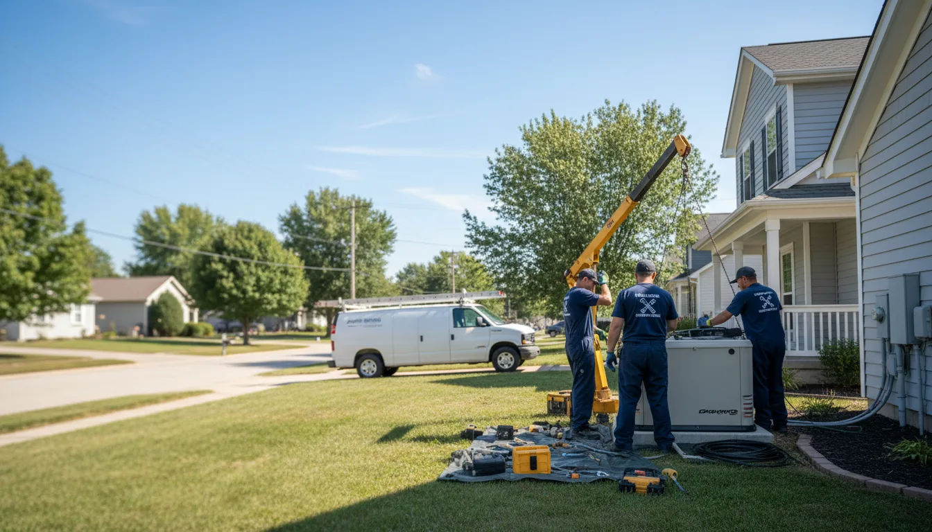 Generator Installation in West Alexandria, OH near me